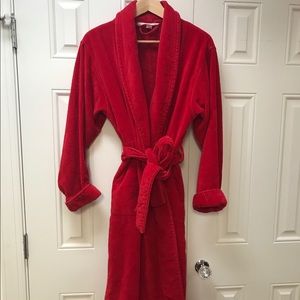 Vintage Victoria Secret red robe